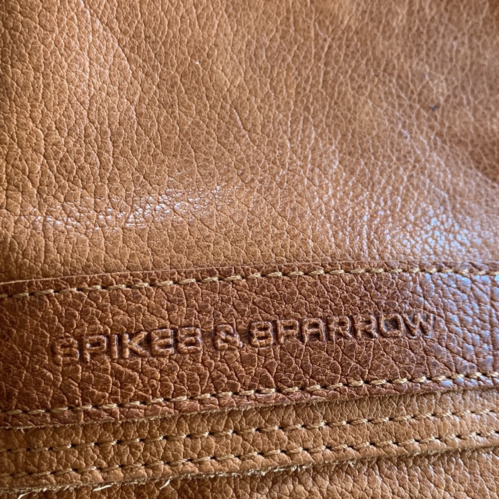 Spikes & Sparrow Leather Backpack - Picture 2 of 9